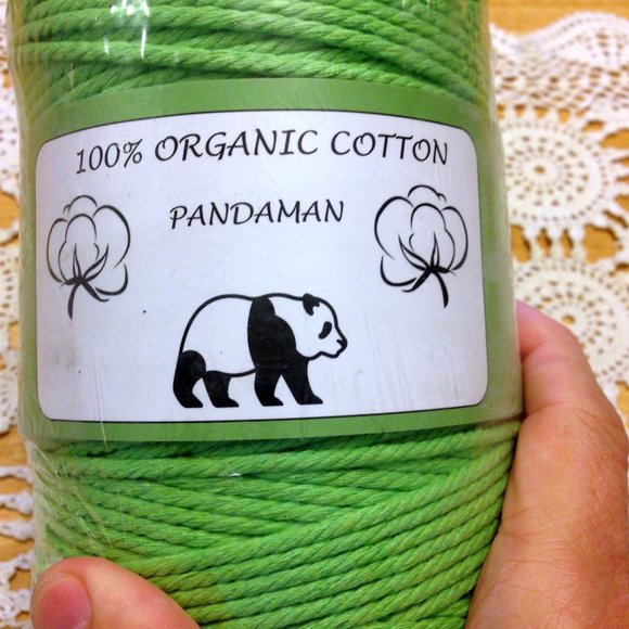 New 100% cotton Pandaman macrame cord - Picture 2 of 5